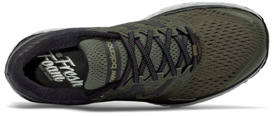 New Balance Fresh Foam 1080 v7 'Verde Militar Negro Blanco' M1080EX7 Lookbook New Balance Fresh Foam 1080 v7 'Verde Militar Negro Blanco' M1080EX7