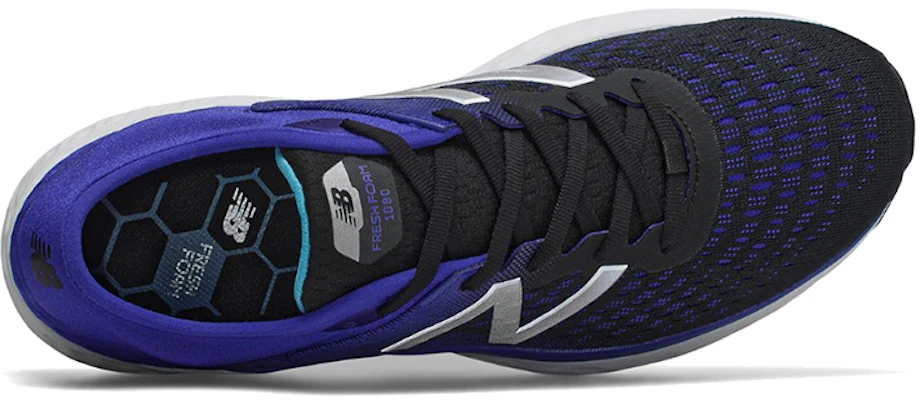 New Balance Fresh Foam 1080v9 ''Blauw Zwart'' M1080UV9 Lookbook New Balance Fresh Foam 1080v9 ''Blauw Zwart'' M1080UV9