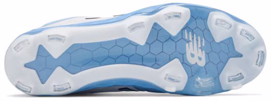 Shop New Balance Fresh Foam 3000 v4 TPU 低筒防滑耐磨訓練鞋 淡藍白