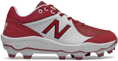 Order New Balance Fresh Foam 3000 v5 Molded 低筒舒適耐磨訓練鞋 白紅