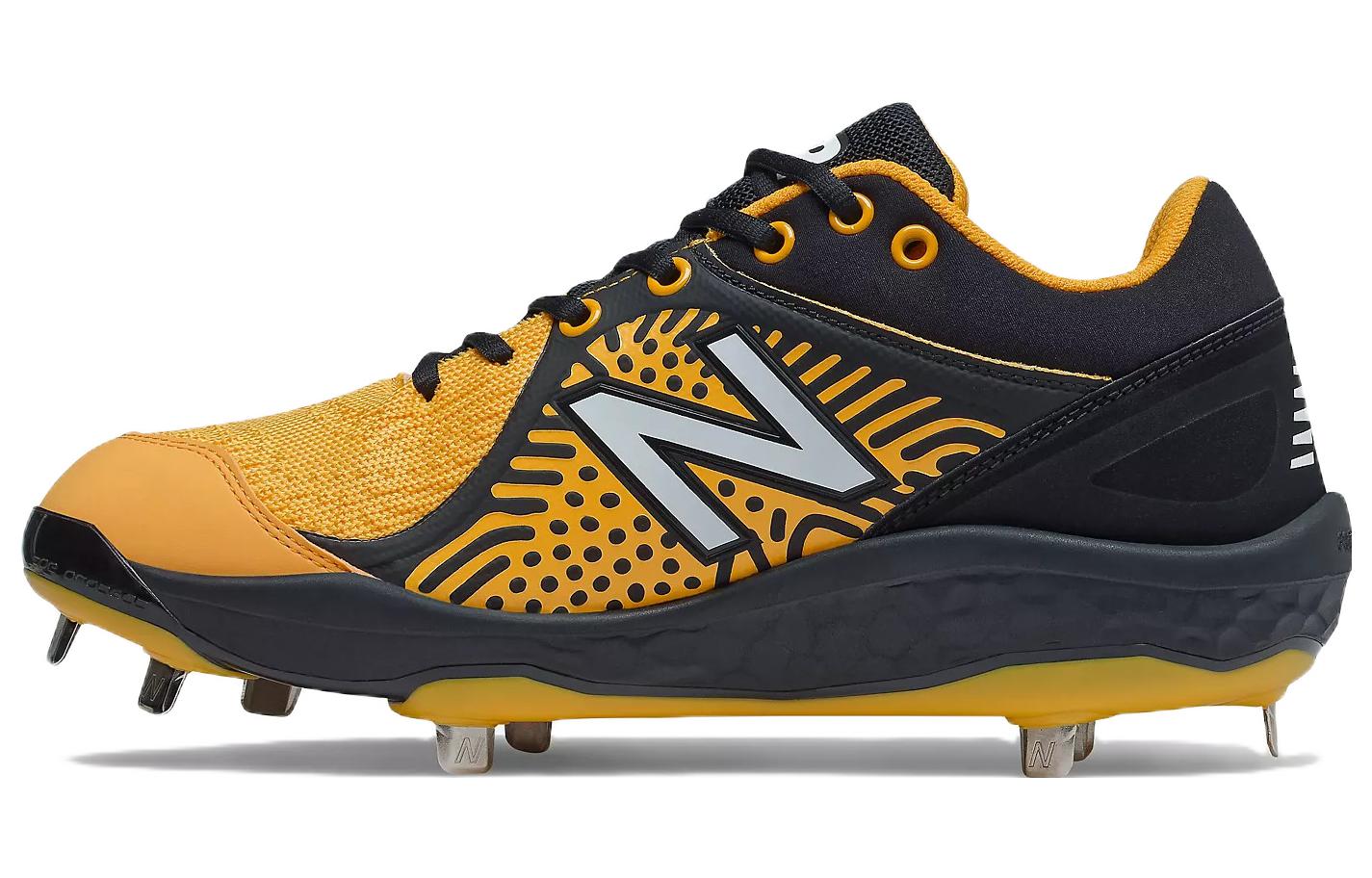 Buy New Balance Fresh Foam 3000 v5 Metal 低筒舒適耐磨訓練鞋 黑黃