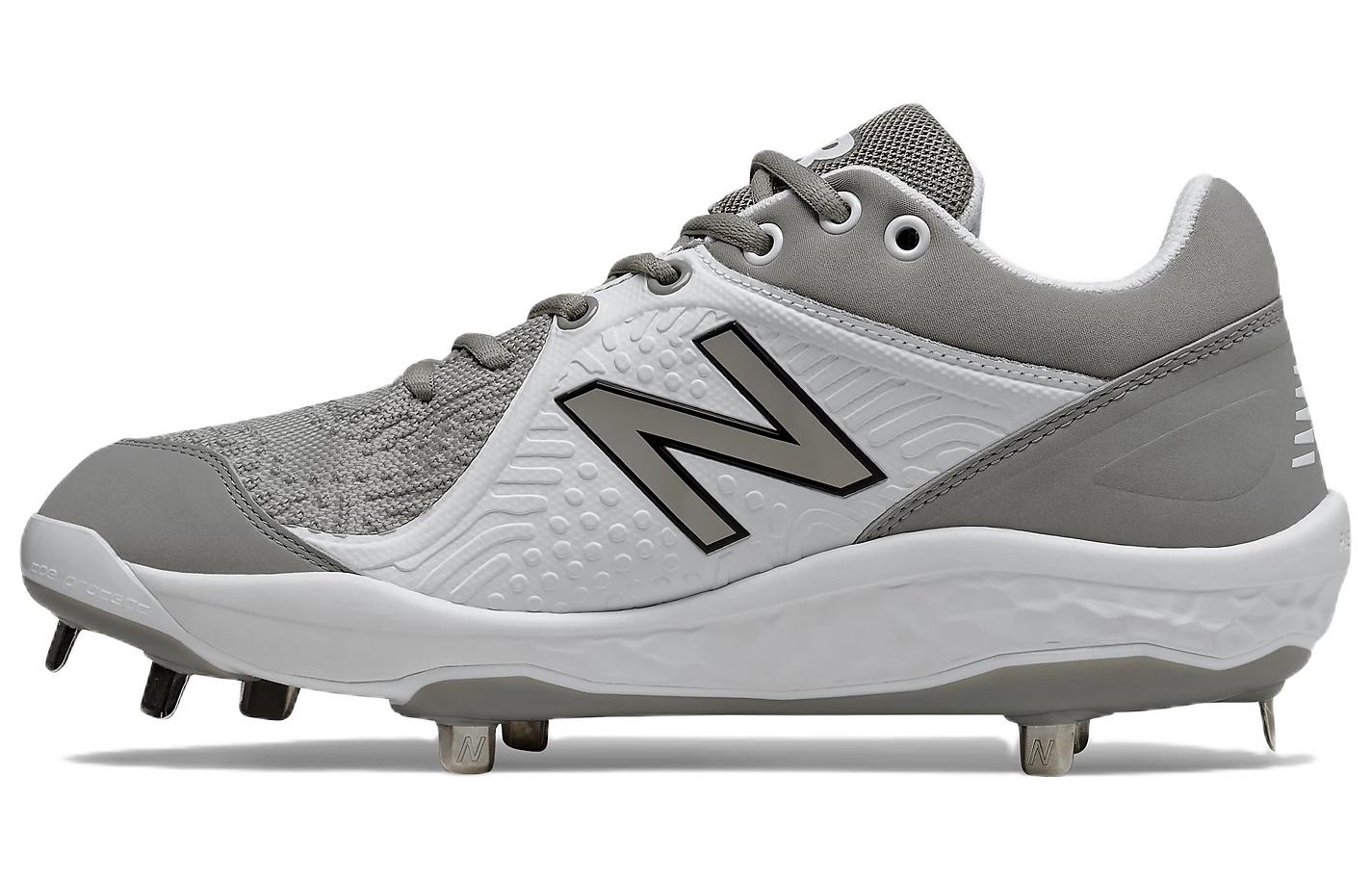 Buy New Balance Fresh Foam 3000 v5 Metal 舒適耐磨低筒訓練鞋 白灰