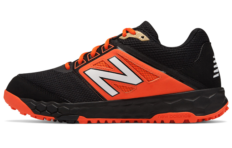 New Balance Fresh Foam 3000v4 Turf 'Black Orange' T3000BO4