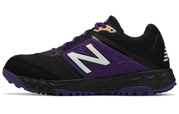 New Balance Fresh Foam 3000v4 Turf 'Black Purple' T3000BP4