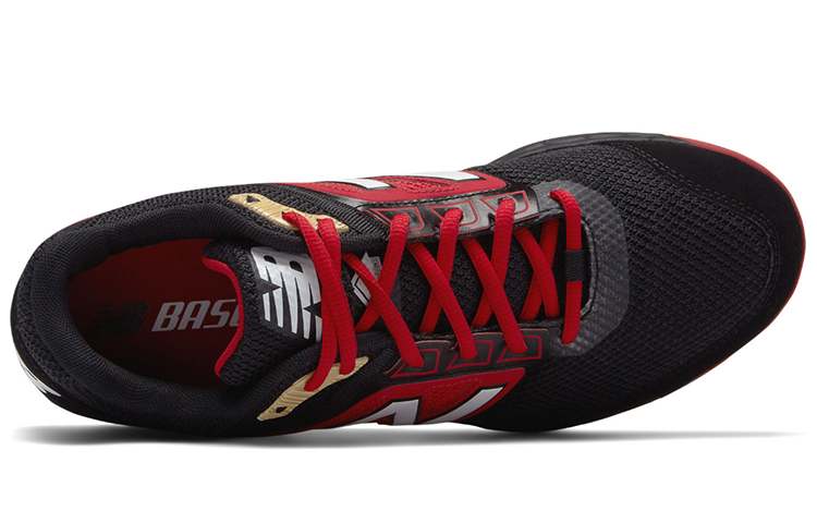 Lookbook New Balance Fresh Foam 3000v4 Turf ''Noir Rouge'' T3000BR4