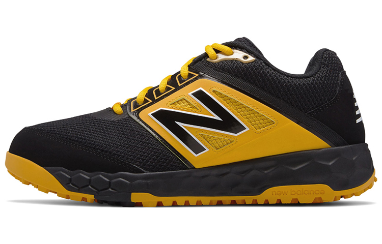 New Balance Fresh Foam 3000v4 Turf 'Black Yellow' T3000BY4