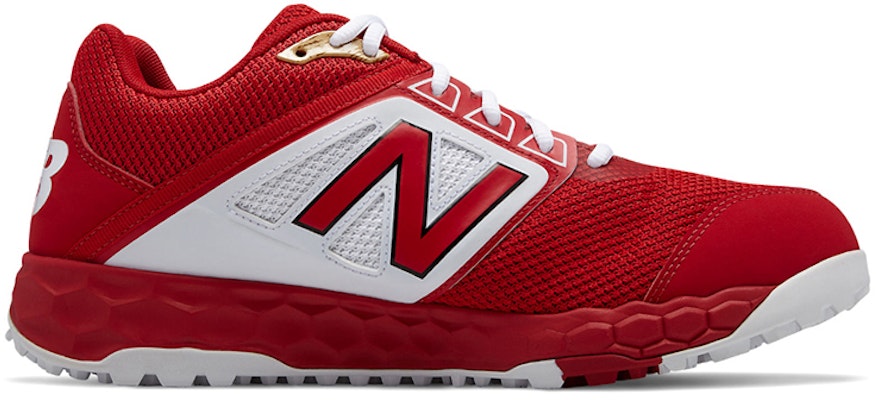 New Balance Fresh Foam 3000v4 Turf 'Merah' T3000TR4 Order New Balance Fresh Foam 3000v4 Turf 'Merah' T3000TR4