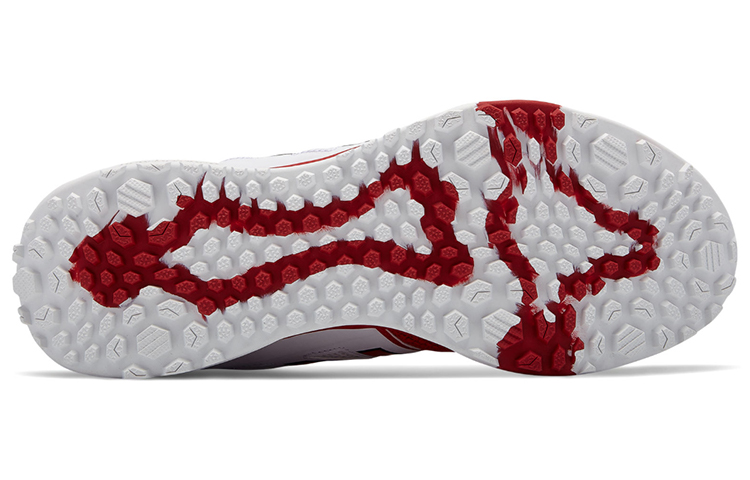 Shop 新百伦Fresh Foam 3000v4草地轻便低帮跑步鞋 红色