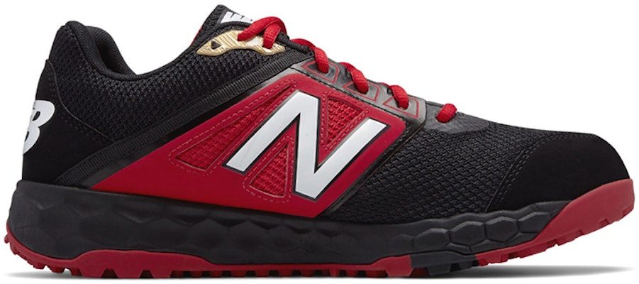 New Balance Fresh Foam 3000v4 Turf 'Negro Rojo' T3000BR4 Order New Balance Fresh Foam 3000v4 Turf 'Negro Rojo' T3000BR4