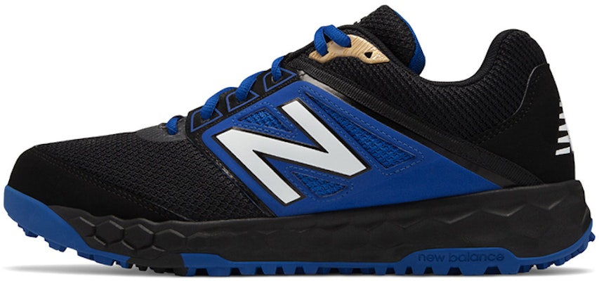 New Balance Fresh Foam 3000v4 Turf Low 'Black Blue' T3000BB4 Buy New Balance Fresh Foam 3000v4 Turf Low 'Black Blue' T3000BB4
