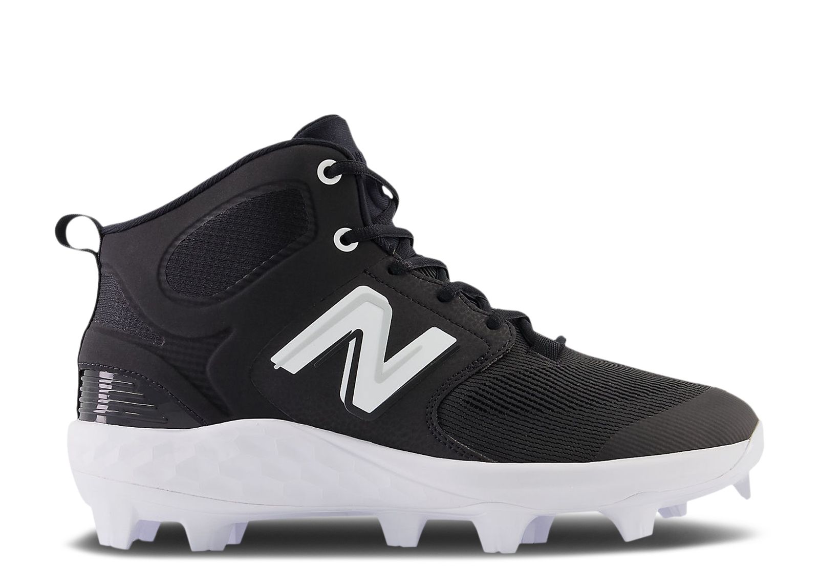 New Balance Fresh Foam 3000v6 Mid-Molded 2E Wide 'Black White' PM3000K6-2E