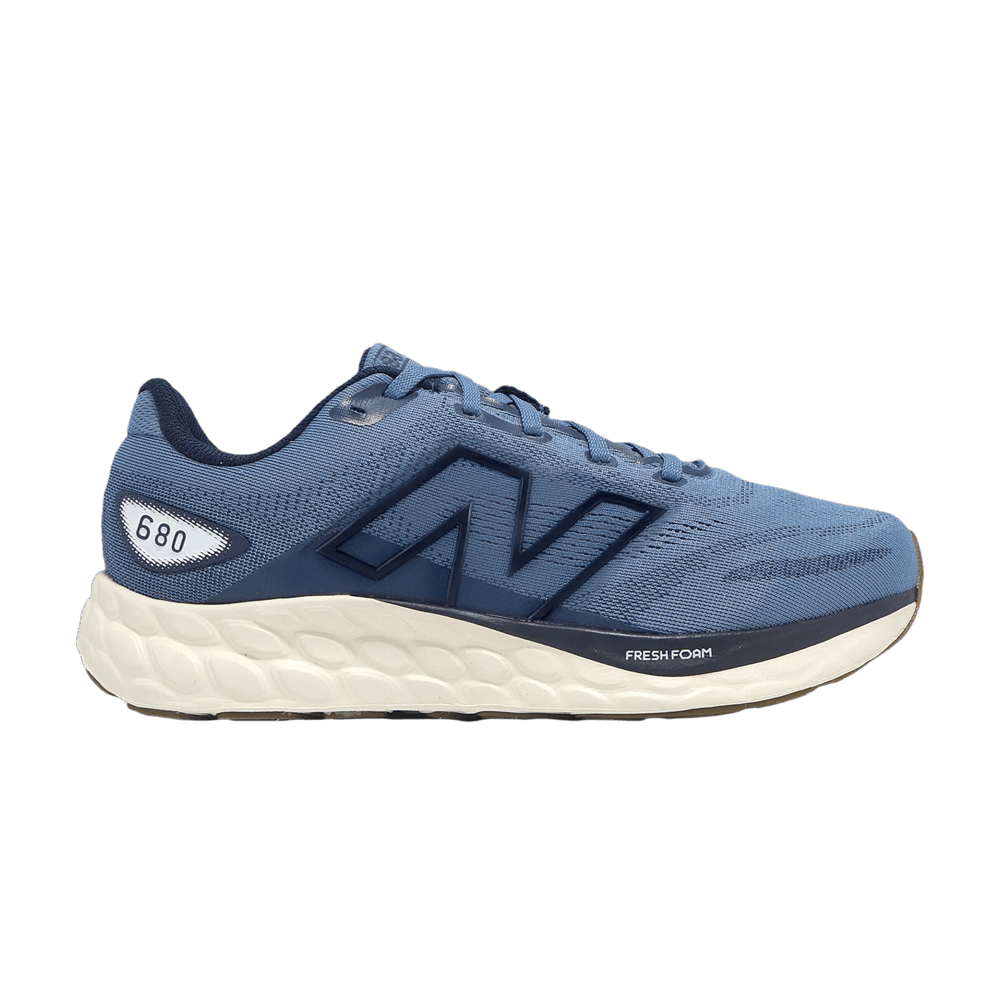 New Balance Fresh Foam 680 V8 Wide 'Shoreline Blue Nb Navy Sea Salt' M680CS8-2E