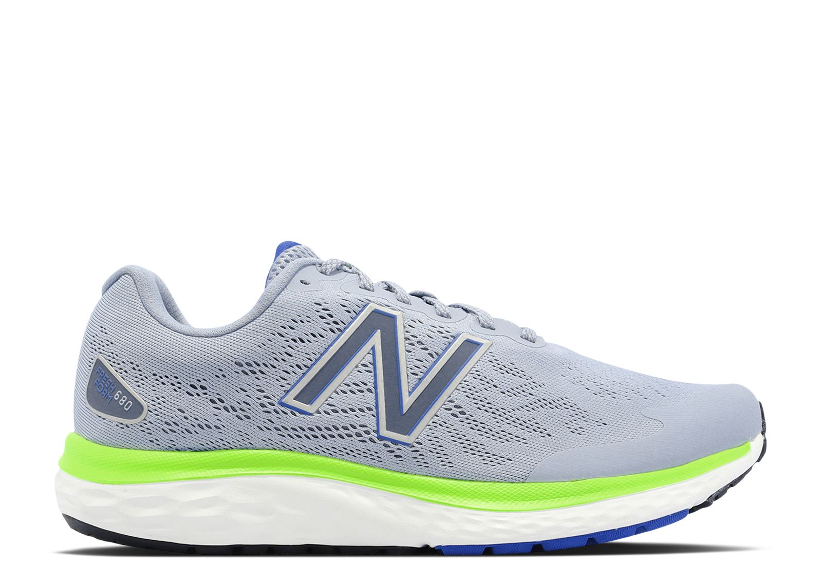 New Balance Fresh Foam 680v7 2E Wide 'Arctic Grey Pixel Green' M680GG7-2E