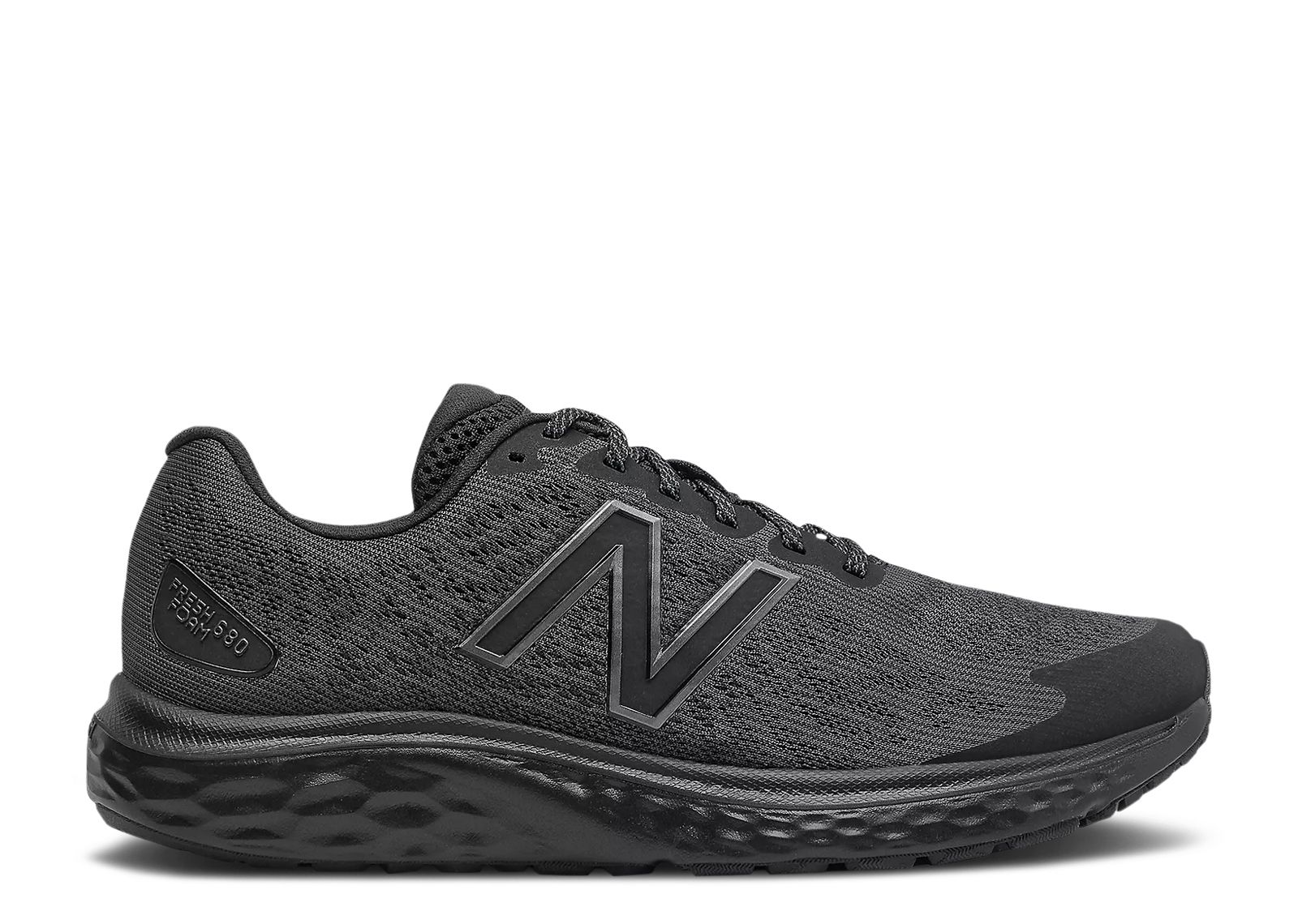 New Balance Fresh Foam 680v7 2E Wide 'Black Thunder' M680LK7-2E