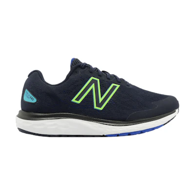 NB Fresh Foam 680v7 2E Wide 'Eclipse Pixel Green'