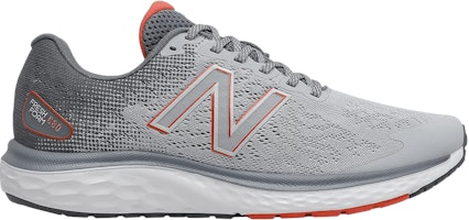 New Balance Fresh Foam 680v7 2E Wide 'Grey Ghost Pepper' M680LG7-2E New Balance Fresh Foam 680v7 2E Wide 'Grey Ghost Pepper' M680LG7-2E