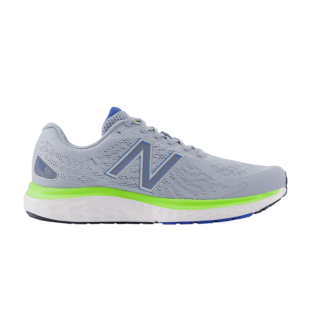 New Balance Fresh Foam 680v7 4E Wide 'Arctic Grey Pixel Green' M680GG7-4E