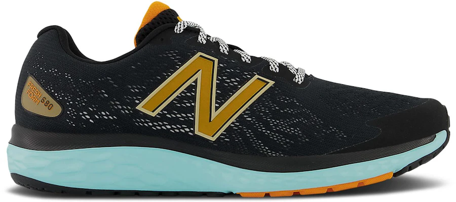 New Balance Fresh Foam 680v7 4E Wide 'Black Marigold' M680YF7-4E Buy New Balance Fresh Foam 680v7 4E Wide 'Black Marigold' M680YF7-4E