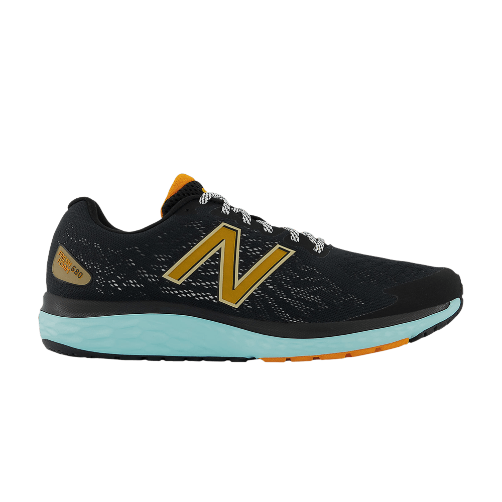 Buy ニューバランス フレッシュフォーム 680v7 4E ワイド 'ブラックマリーゴールド' M680YF7-4E M680YF7-4E