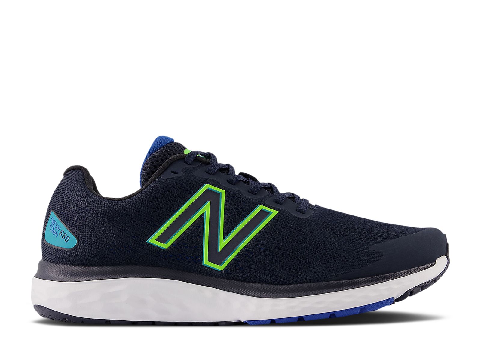 New Balance Fresh Foam 680v7 4E Wide 'Eclipse Pixel Green' M680OR7-4E