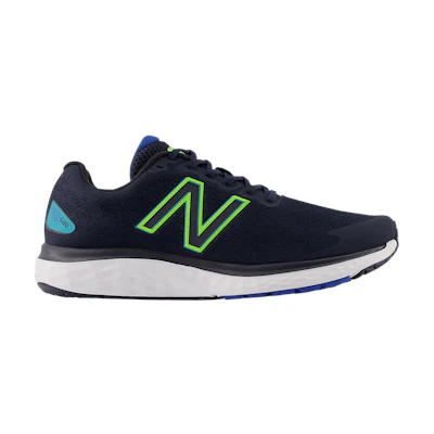 NB Fresh Foam 680v7 4E Wide 'Eclipse Pixel Green'