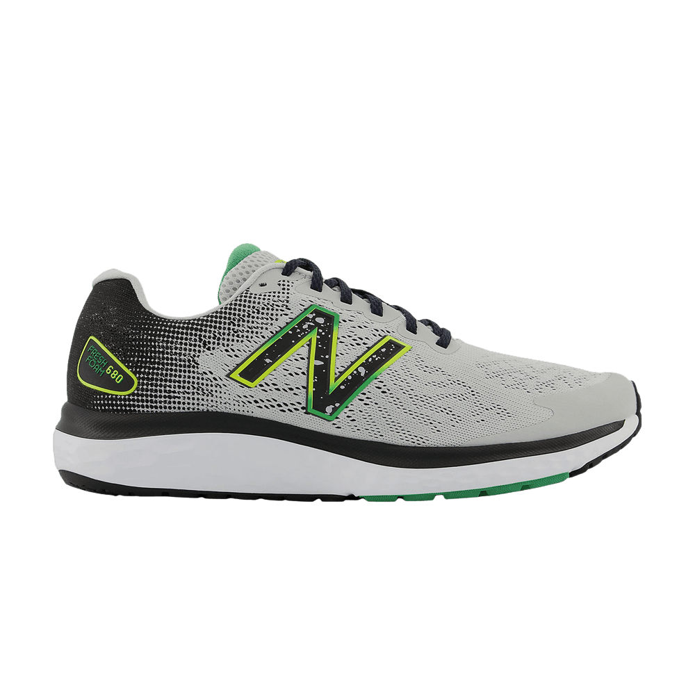 New Balance Fresh Foam 680v7 4E Wide 'Grey Lemonade' M680NG7-4E
