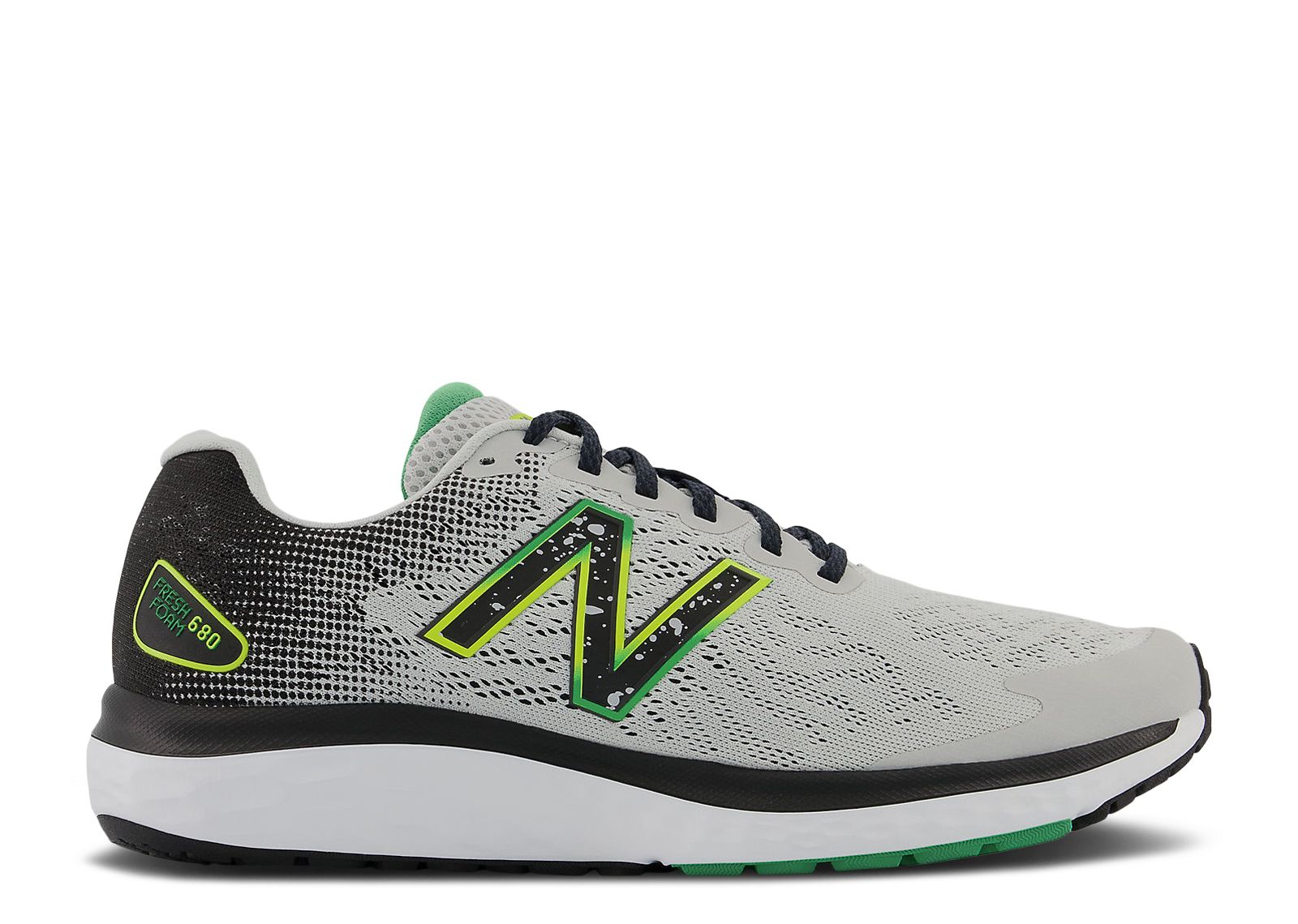 New Balance Fresh Foam 680v7 4E Wide 'Grey Lemonade' M680NG7-4E
