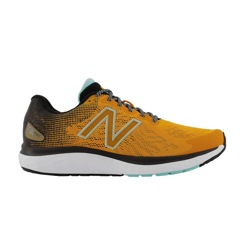 New Balance Fresh Foam 680v7 4E Wide 'Marigold Surf' M680YW7-4E