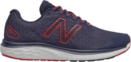 New Balance Fresh Foam 680v7 4E Wide 'Navy Team Red' M680LN7-4E New Balance Fresh Foam 680v7 4E Wide 'Navy Team Red' M680LN7-4E