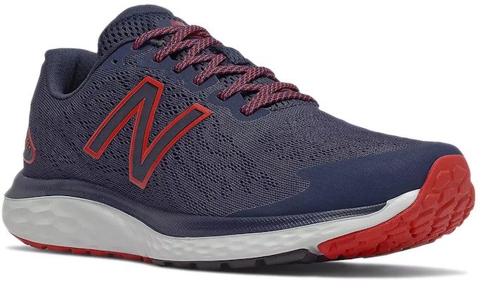 New Balance Fresh Foam 680v7 '海军蓝队红' M680LN7 Lookbook New Balance Fresh Foam 680v7 '海军蓝队红' M680LN7