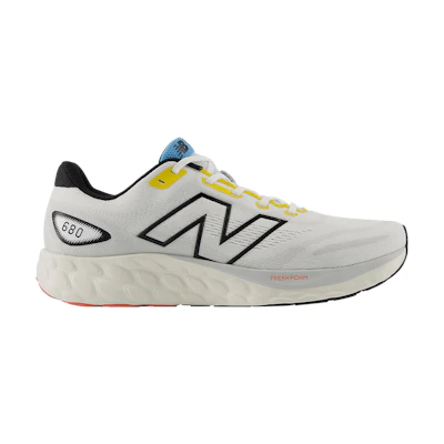 NB Fresh Foam 680v8 2E Wide 'White Ginger Lemon'