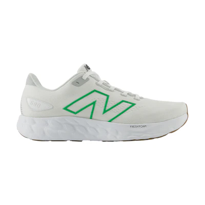 NB Fresh Foam 680v8 2E Wide 'White Kelly Green'