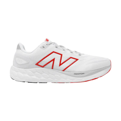 NB Fresh Foam 680v8 2E Wide 'White Red'
