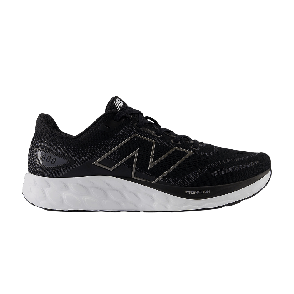 New Balance Fresh Foam 680v8 4E Wide 'Black Magnet' M680LK8-4E
