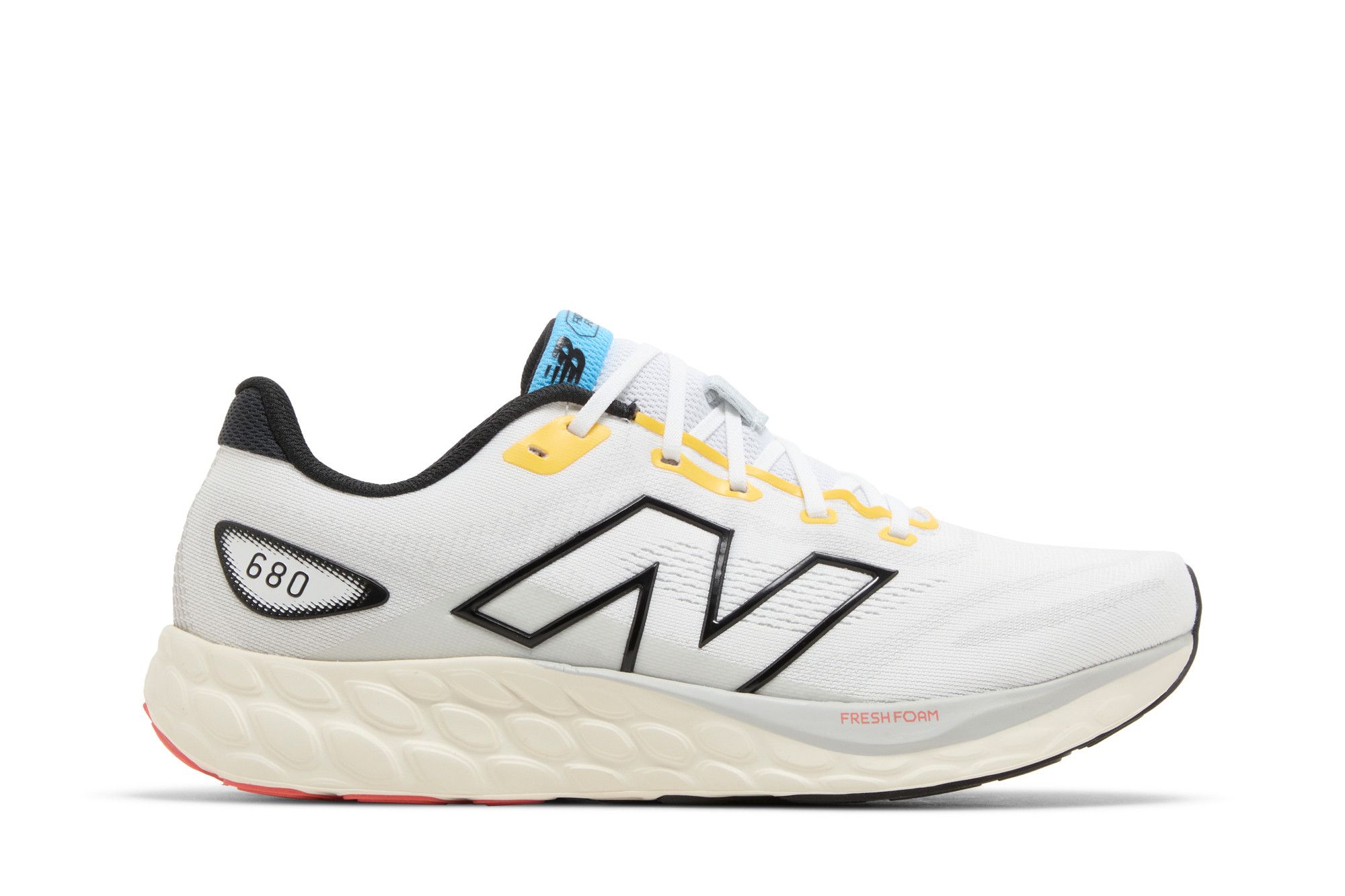 New Balance Fresh Foam 680v8 'White Ginger Lemon' M680LW8