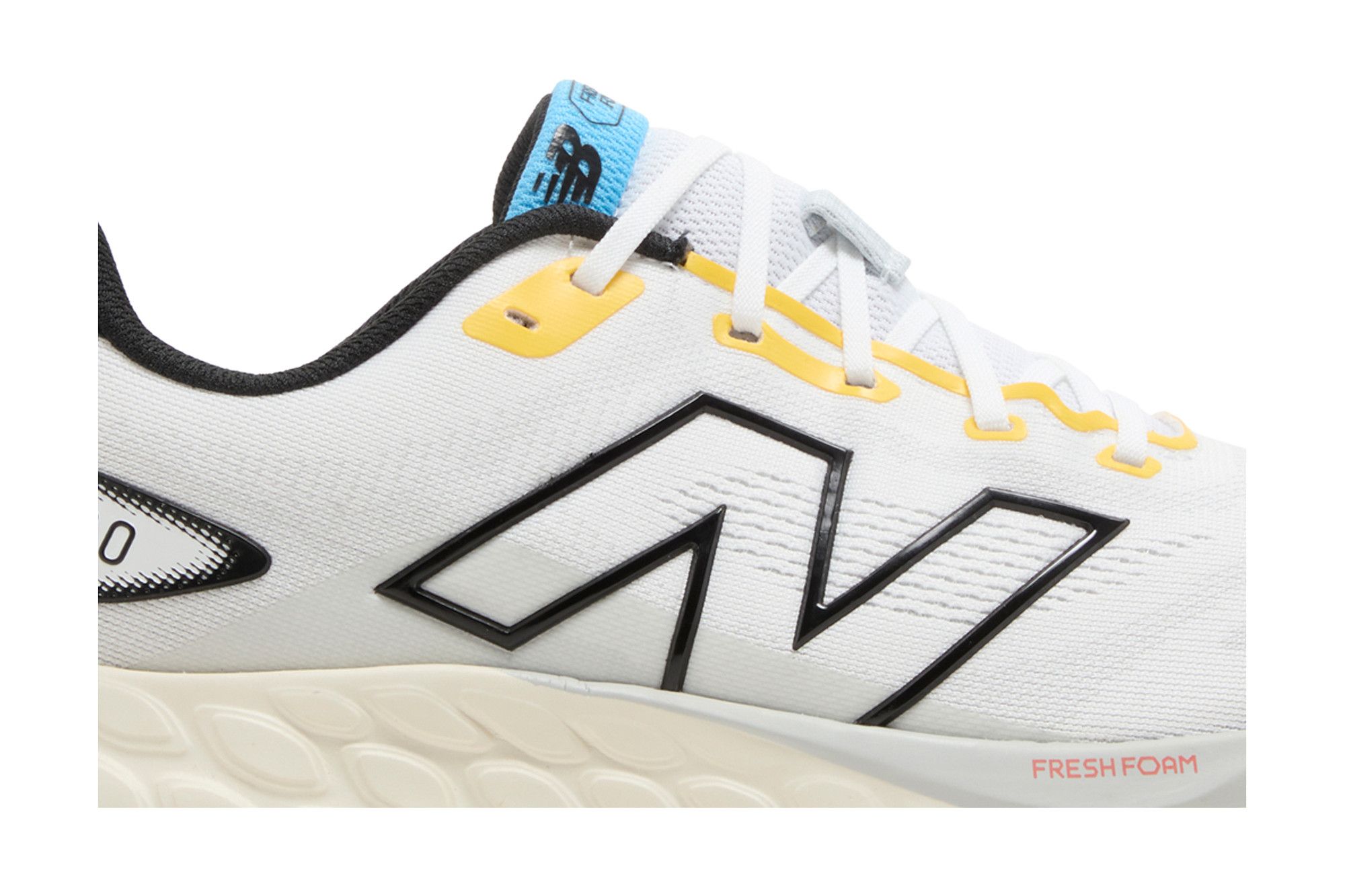 Lookbook New Balance Fresh Foam 680v8 'Blanco Jengibre Limón' M680LW8