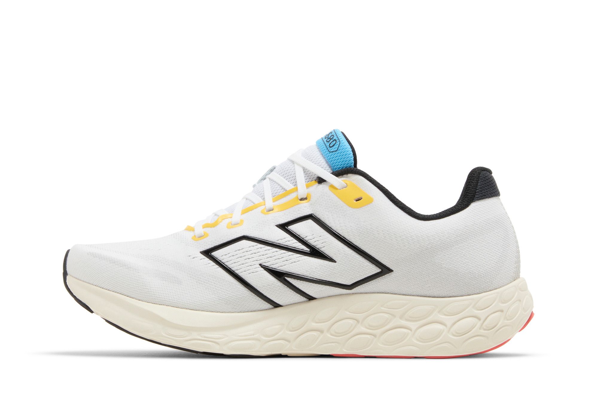 Shop New Balance Fresh Foam 680v8 'Blanco Jengibre Limón' M680LW8