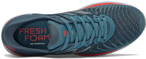 Lookbook New Balance Fresh Foam 860v11 'Jet Stream Neo Flame' - Kasut Larian Lelaki M860E11