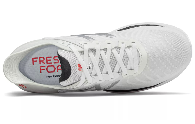 Lookbook New Balance NB 860 Fresh Foam v11 低筒 跑步鞋 男款 白色