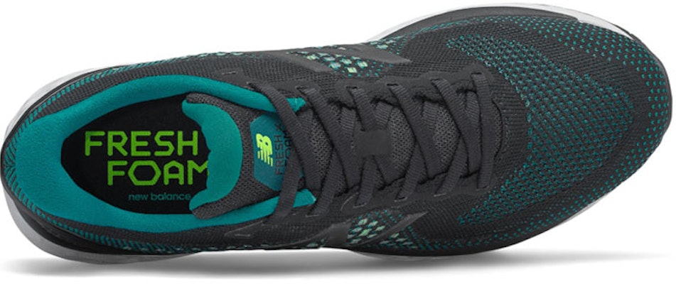 New Balance Fresh Foam 880v10 'Black Team Teal' M880F10 Lookbook New Balance Fresh Foam 880v10 'Black Team Teal' M880F10