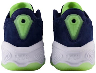 New Balance Fresh Foam BB v2 'Navy Bleached Lime Glow' Lelaki Perempuan Kasut BBFRSHC2 Lookbook New Balance Fresh Foam BB v2 'Navy Bleached Lime Glow' Lelaki Perempuan Kasut BBFRSHC2