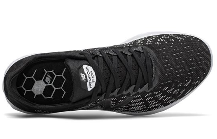 Lookbook New Balance Fresh Foam Beacon v2 'Hitam Putih' MBECNWB2