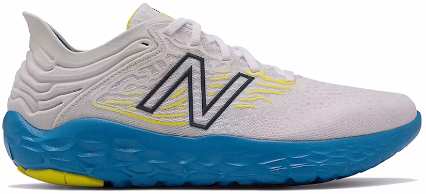 New Balance NB Fresh Foam Beacon v3 厚底運動 透氣 低幫 跑步鞋 男款 藍白色 Order New Balance NB Fresh Foam Beacon v3 厚底運動 透氣 低幫 跑步鞋 男款 藍白色