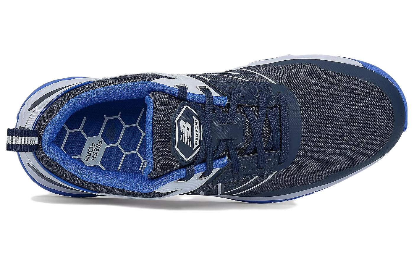 Shop 新百伦 Fresh Foam Contend 蓝白高尔夫鞋 MG4006NBL