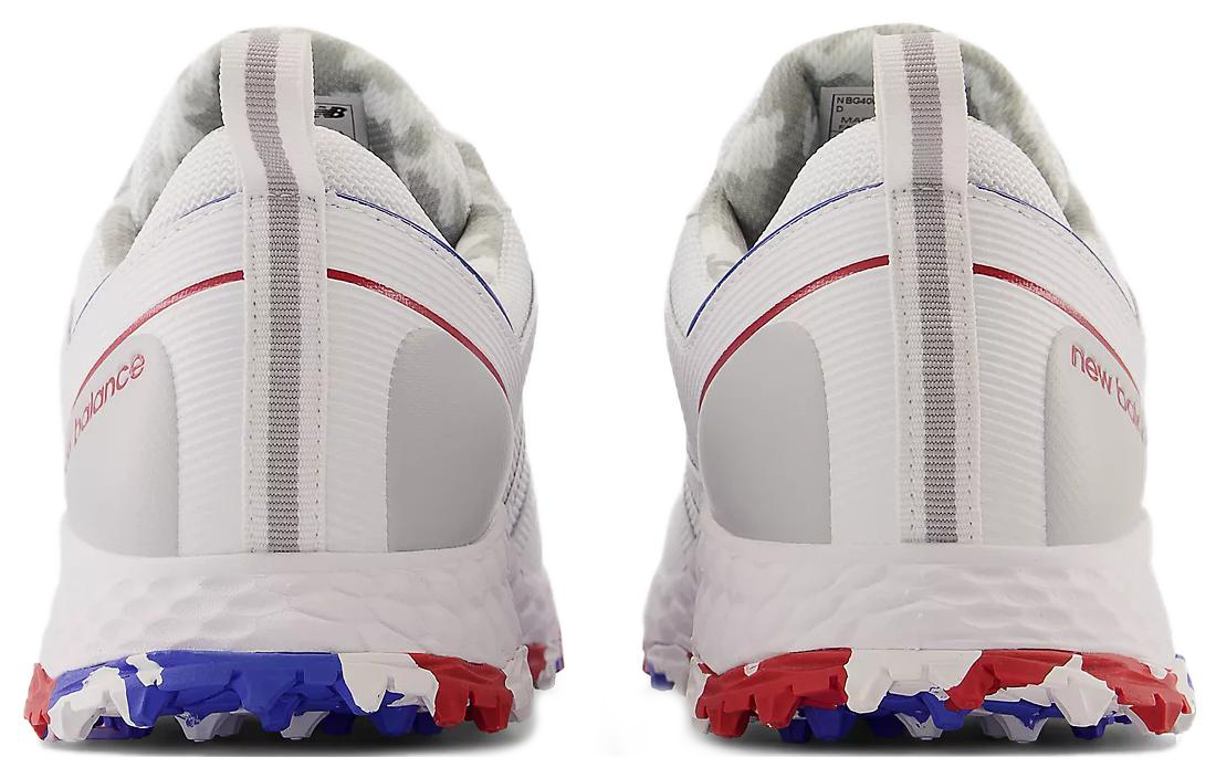 Shop New Balance Fresh Foam Contend白色高尔夫鞋 MG4006WB