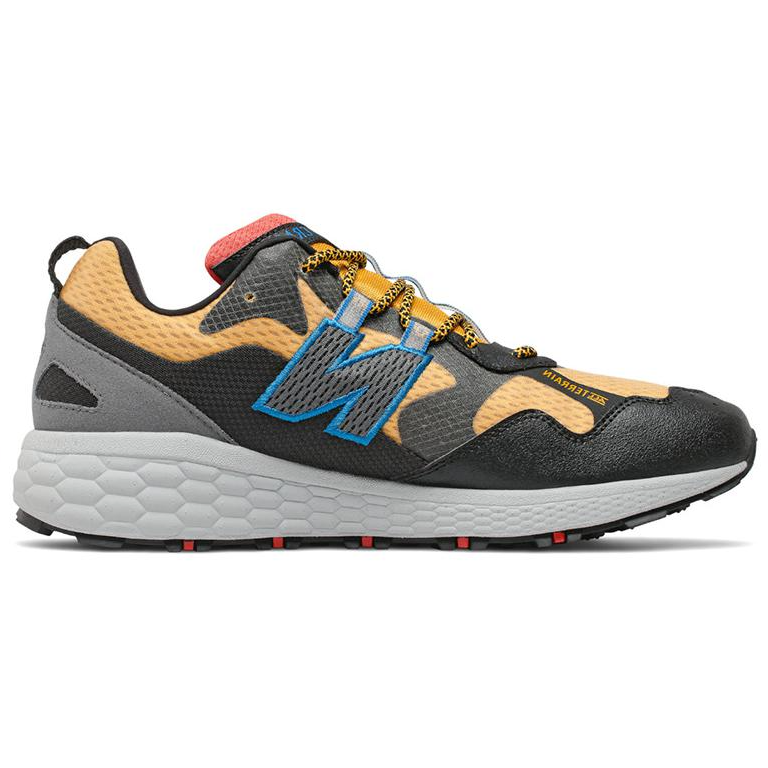 Order New Balance Fresh Foam Crag v2 D Hitam/Kuning MTCRGLR2