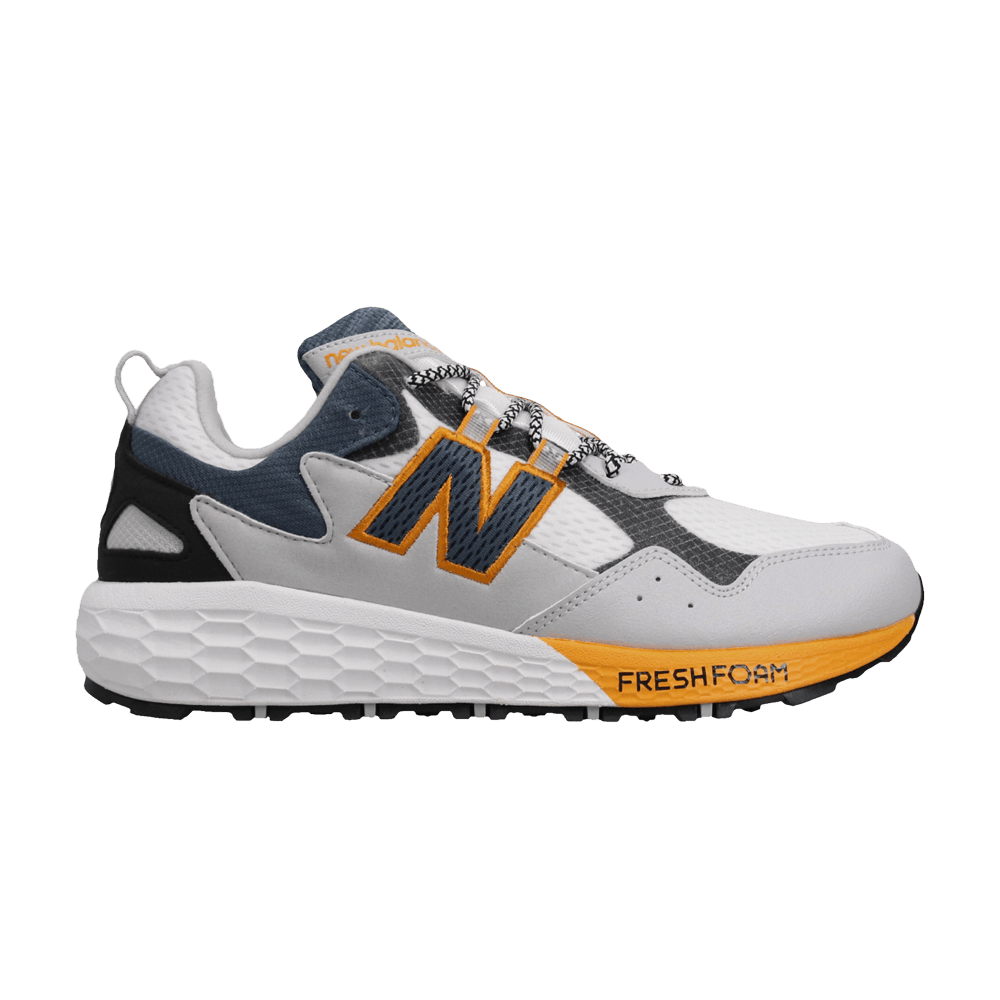 New Balance Fresh Foam Crag Wide 'White Grey Yellow' MTCRGLW22E