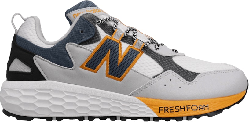 New Balance Fresh Foam Crag Wide 'White Grey Yellow' MTCRGLW22E Buy New Balance Fresh Foam Crag Wide 'White Grey Yellow' MTCRGLW22E