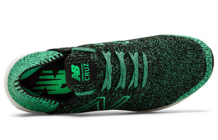 NB Fresh Foam Cruz SockFit v2 'Green Black' 圖 3