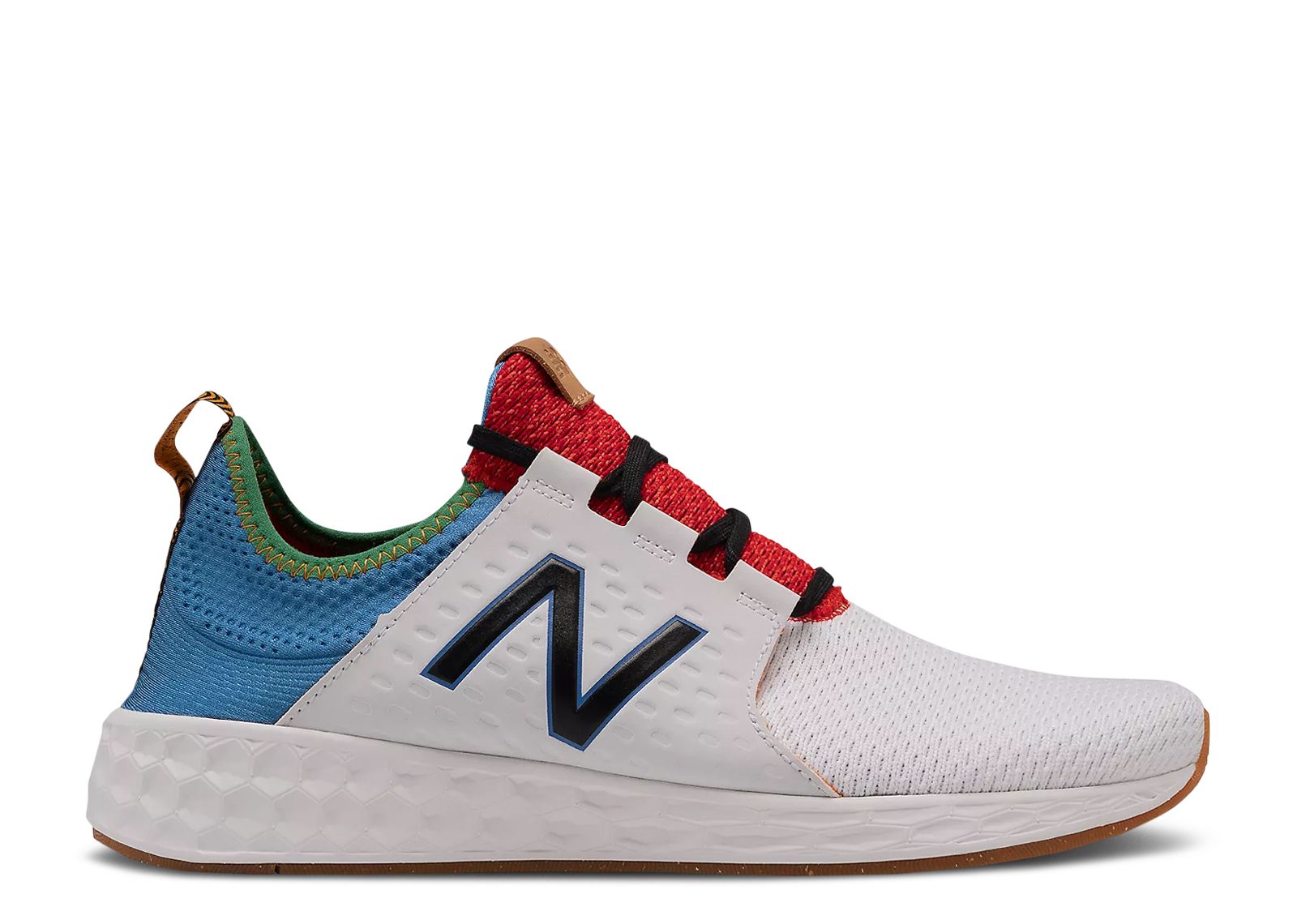 New Balance Fresh Foam Cruz v1 Reissue 2E Wide 'White Faded Cobalt' MCRZRWC-2E